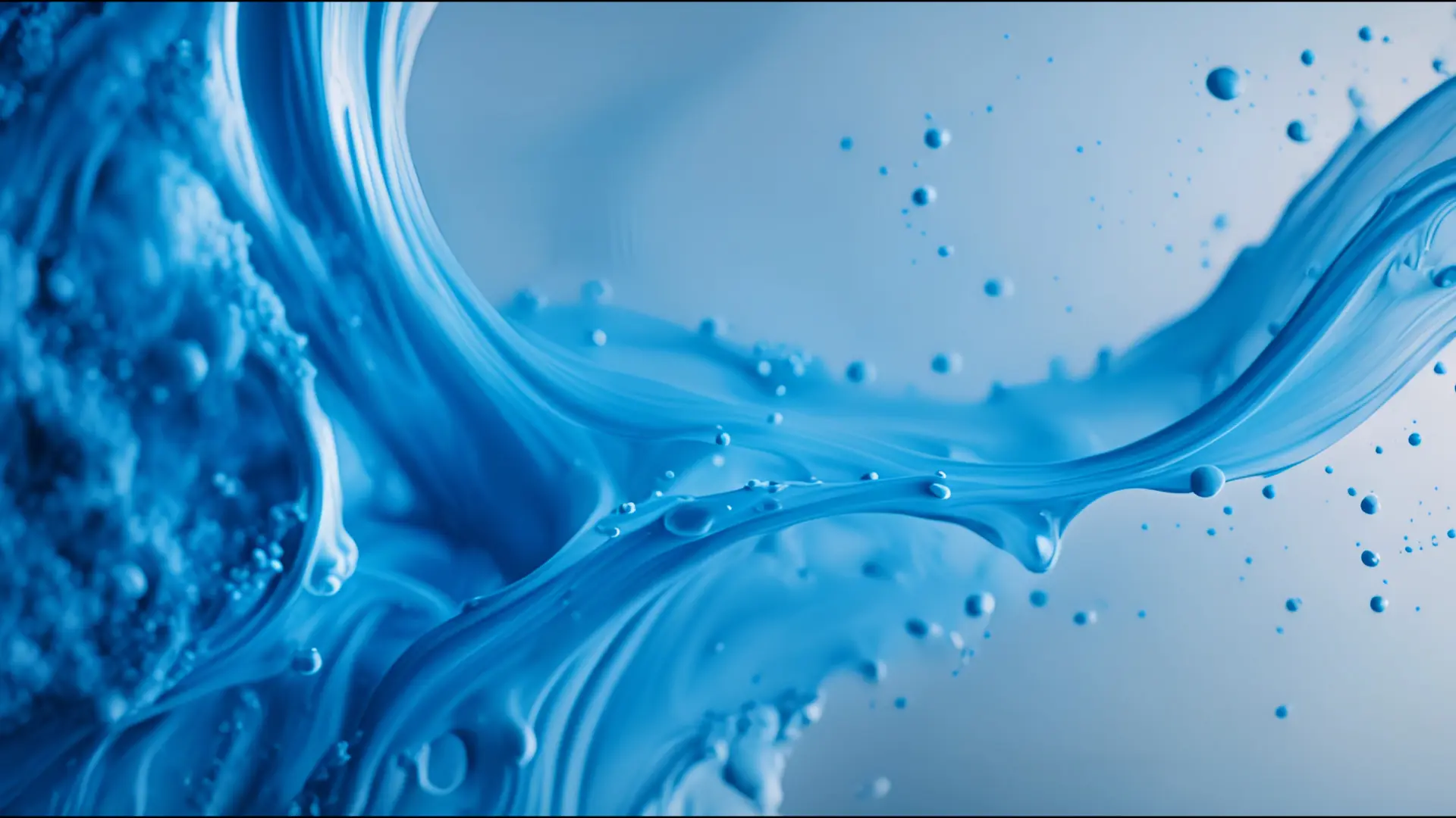 Liquid Motion Flow Blue Fluid Background